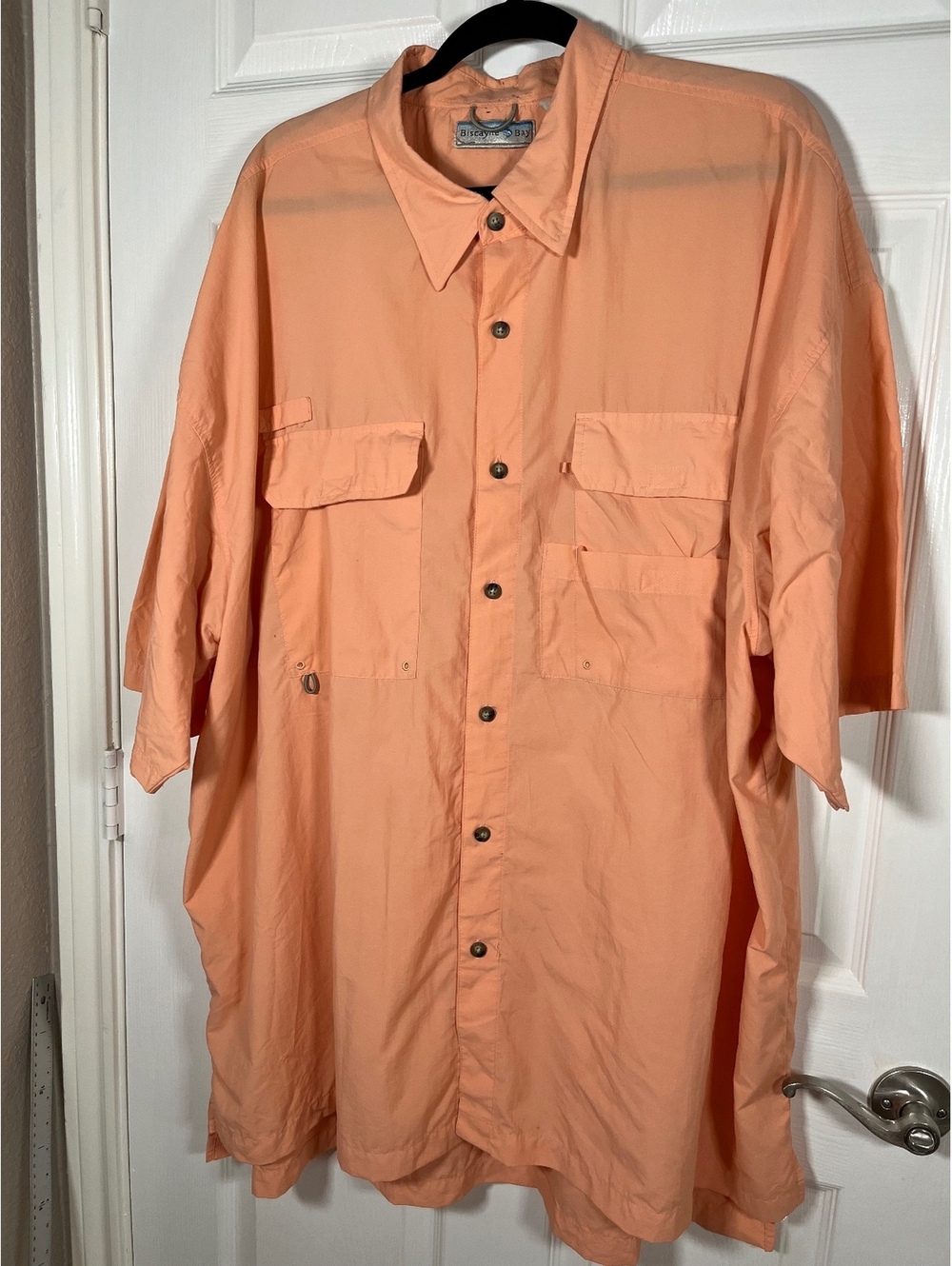 Men’s 3xl short sleeved fishing hiking outdoor shirt